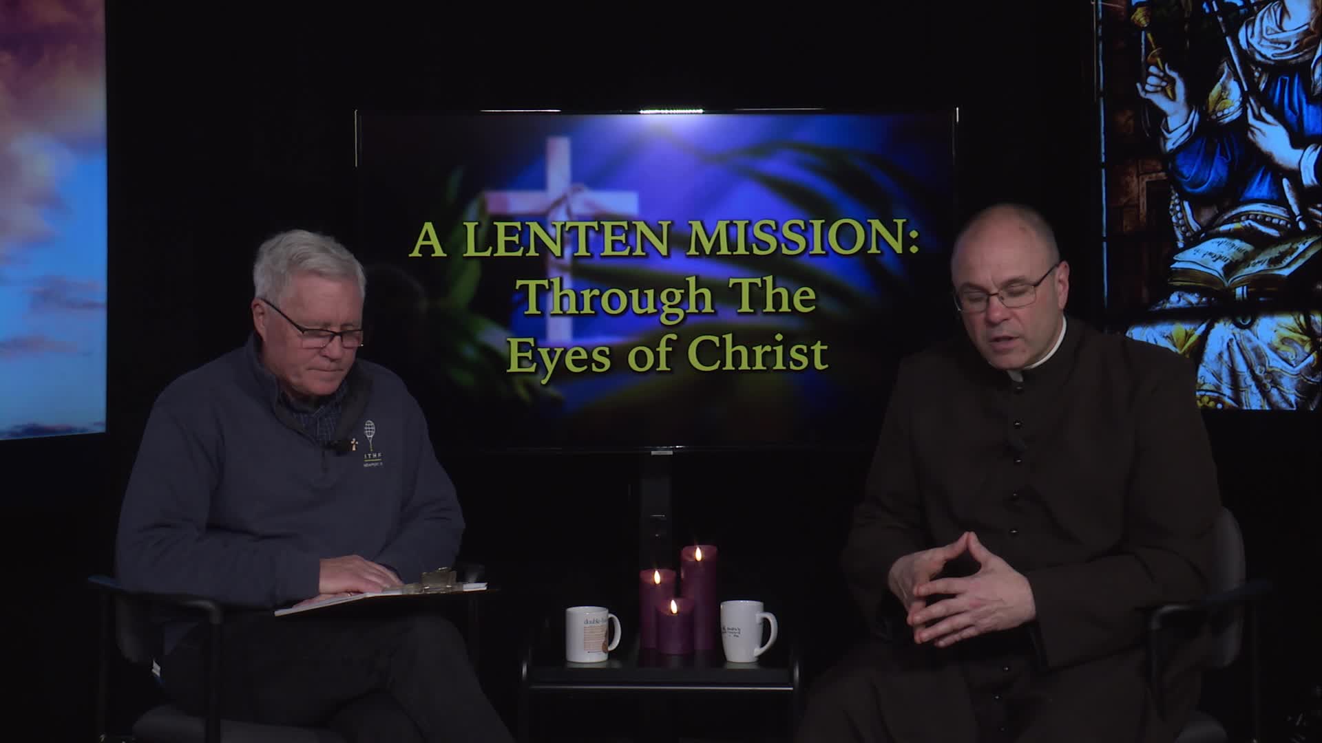 Thumbnail image for A LENTEN MISSION: Through The Eyes of Christ- with Father Wayne Belschner and Deacon Kelley McCormick-Week Six- THE TRIDUUM- Holy Thursday, Good Friday and Holy Saturday
