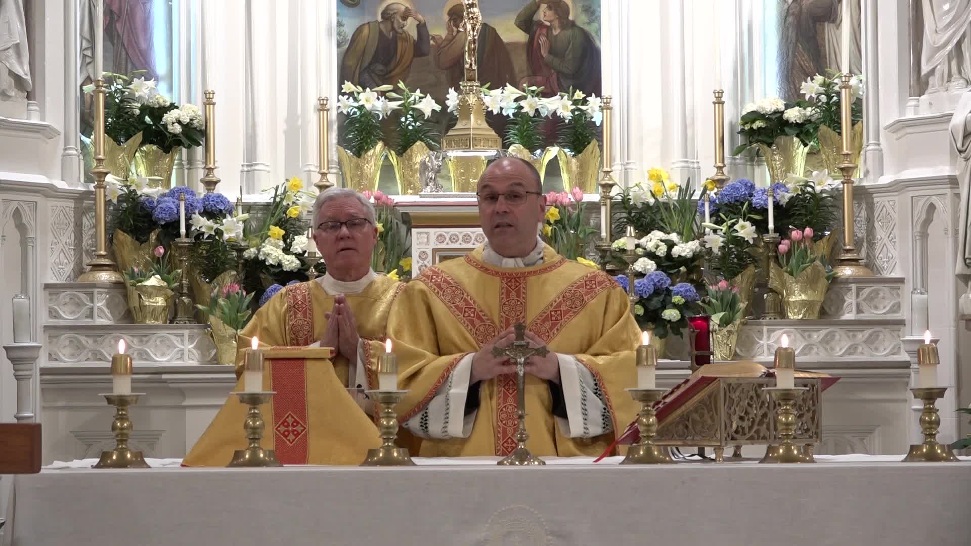 Thumbnail image for The Liturgy of The Mass for Sunday April 7, 2024- St. Mary of The Assumption Church - Dedham