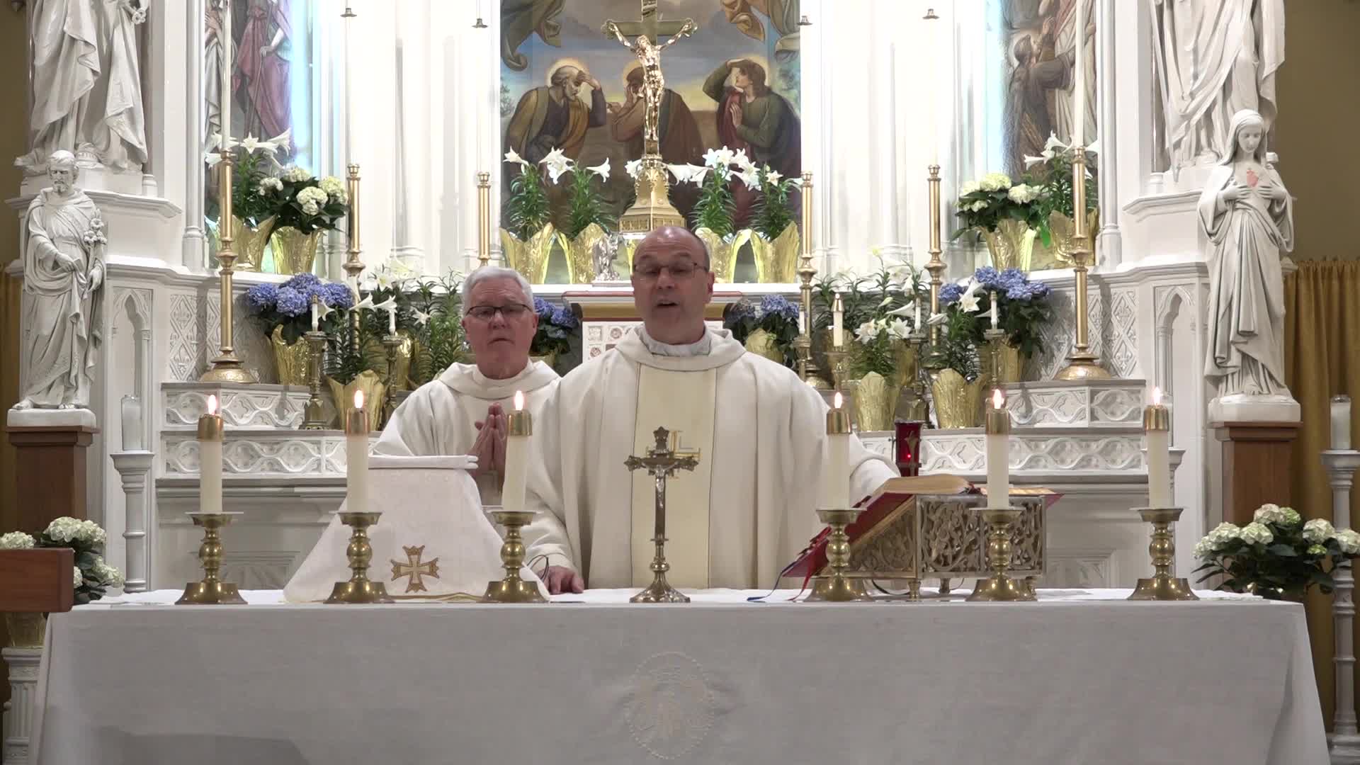 Thumbnail image for THE LITURGY OF THE MASS FOR SUNDAY, APRIL 21, 2024- St. Mary of The Assumption Church- Dedham