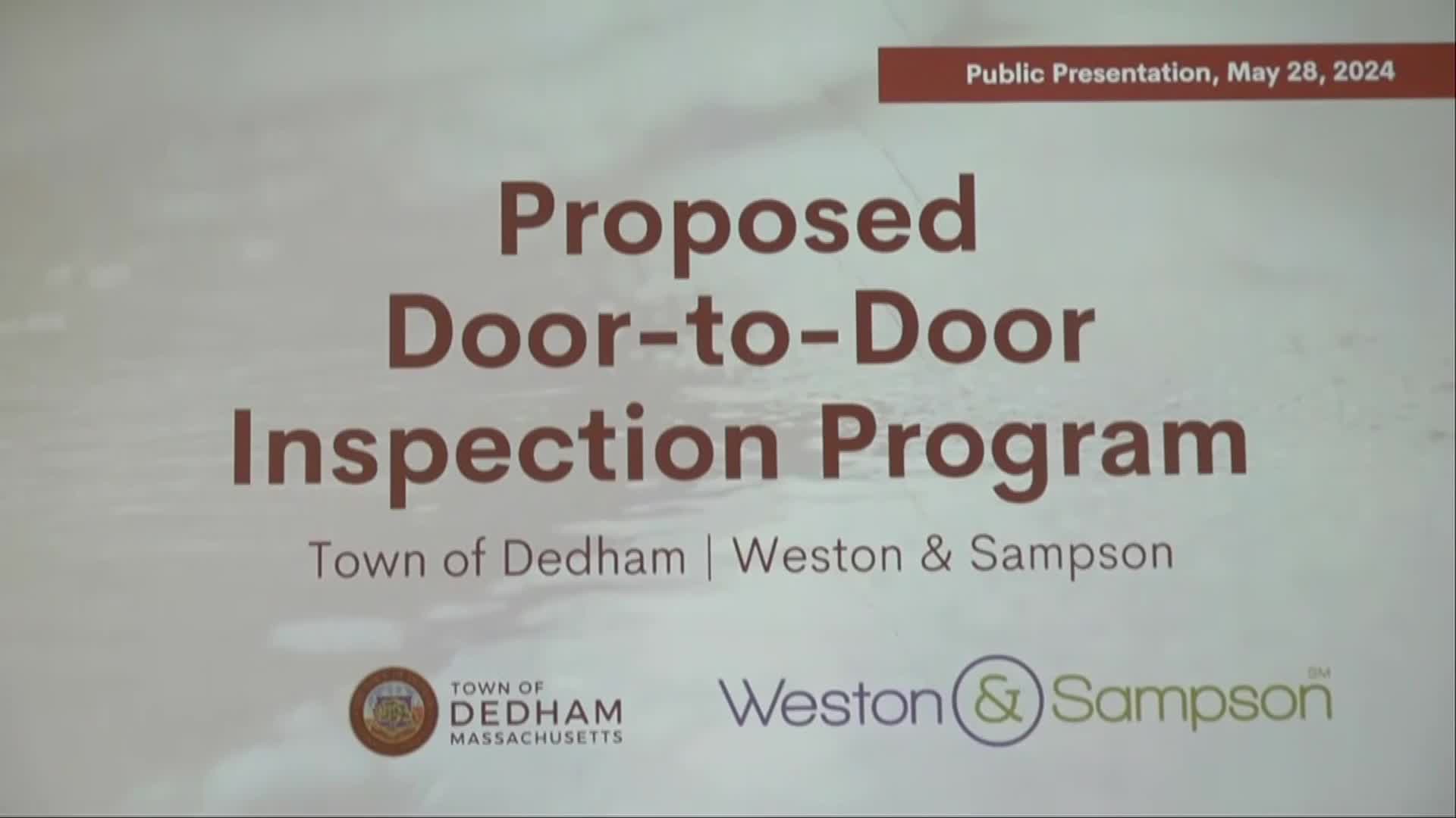 Thumbnail image for LIVE! Public Information Session- Proposed Door-to-Door Inspection Program - May 28, 2024