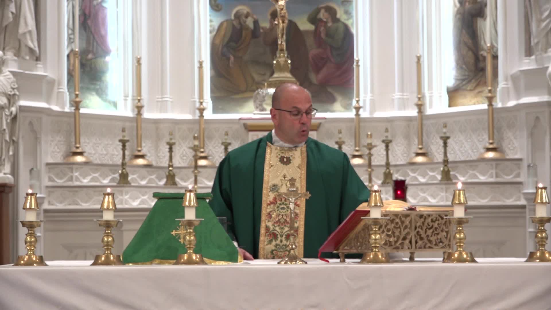 Thumbnail image for The Liturgy of The Mass for Sunday June 9, 2024 -St. Mary of The Assumption Church