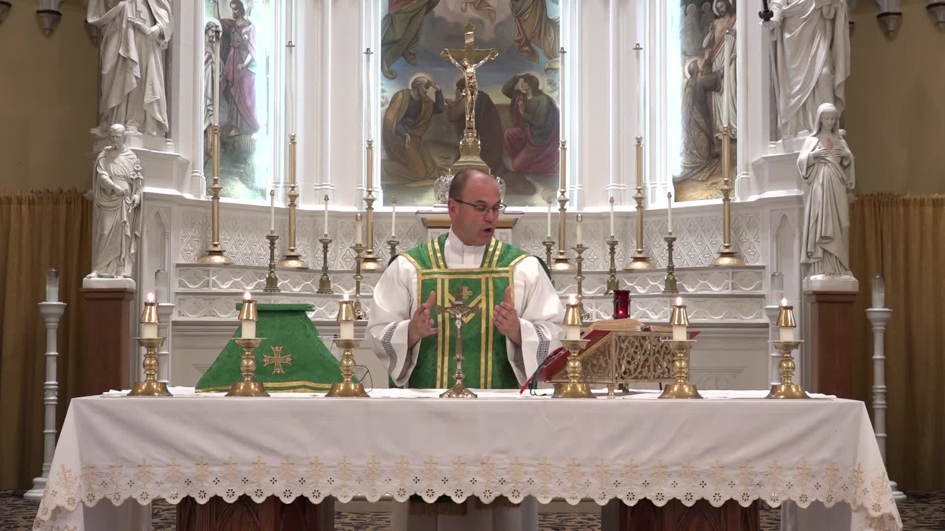 Thumbnail image for THE LITURGY OF THE MASS FOR SUNDAY JULY 14, 2024 -- St. Mary of The Assumption Church