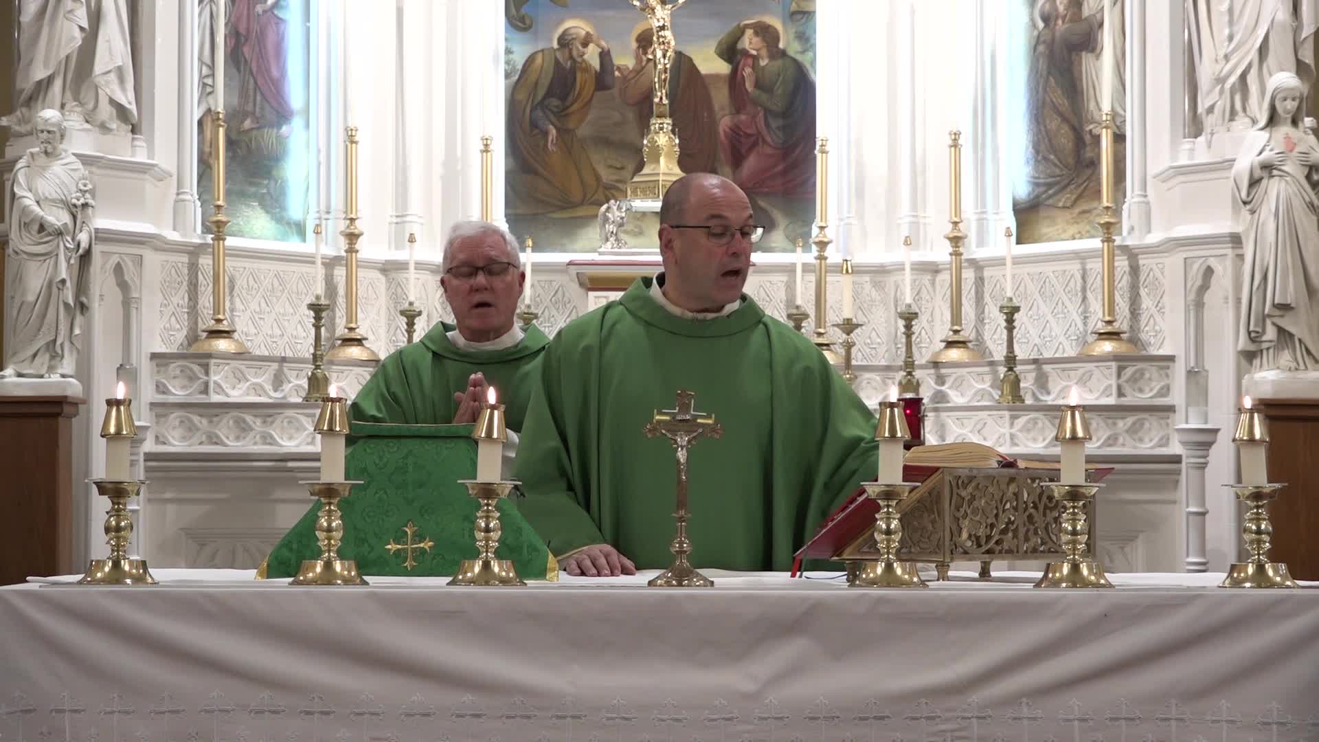 Thumbnail image for The Liturgy of The Mass for October 20, 2024-St. Mary of The Assumption Church - Dedham