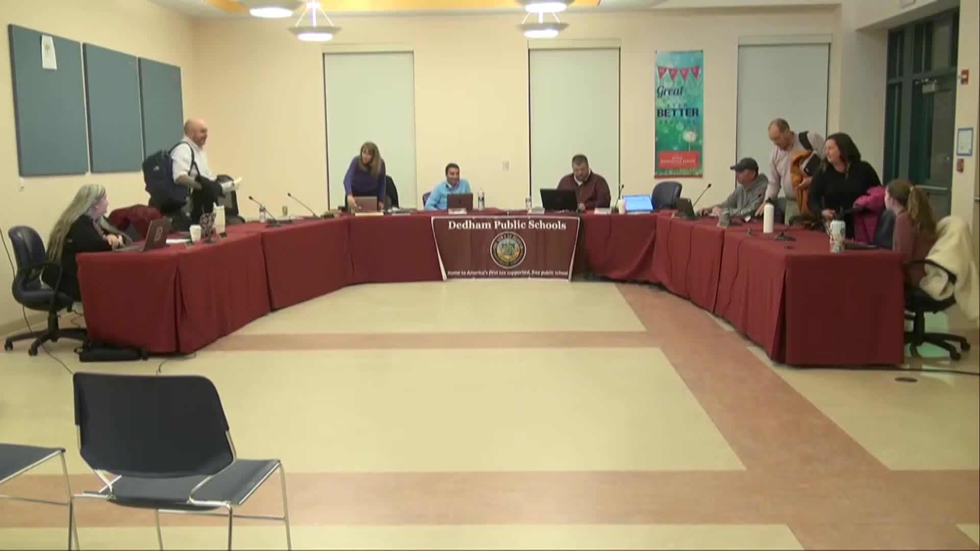 Thumbnail image for LIVE! SCHOOL COMMITTEE- October 15, 2024