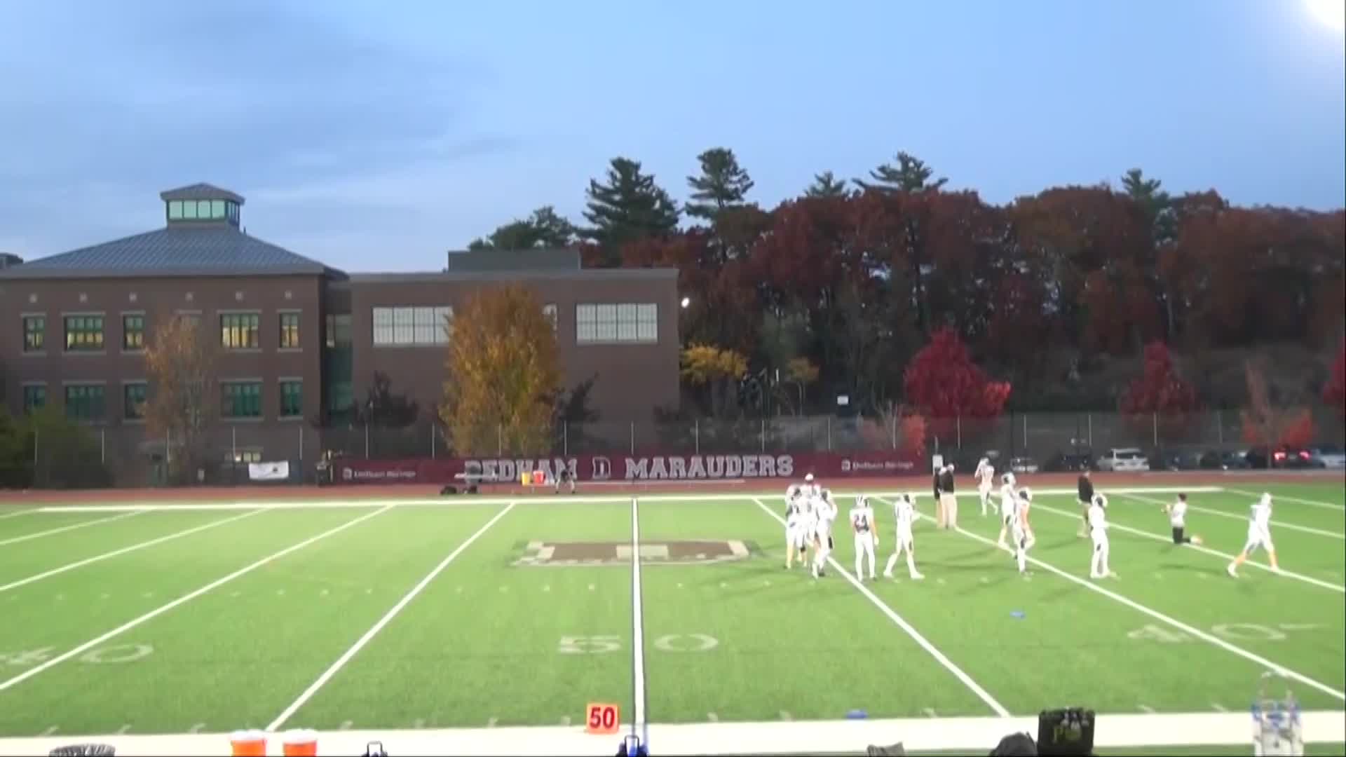 Thumbnail image for LIVE! DEDHAM HIGH FOOTBALL vs WESTWOOD-October 25, 2024