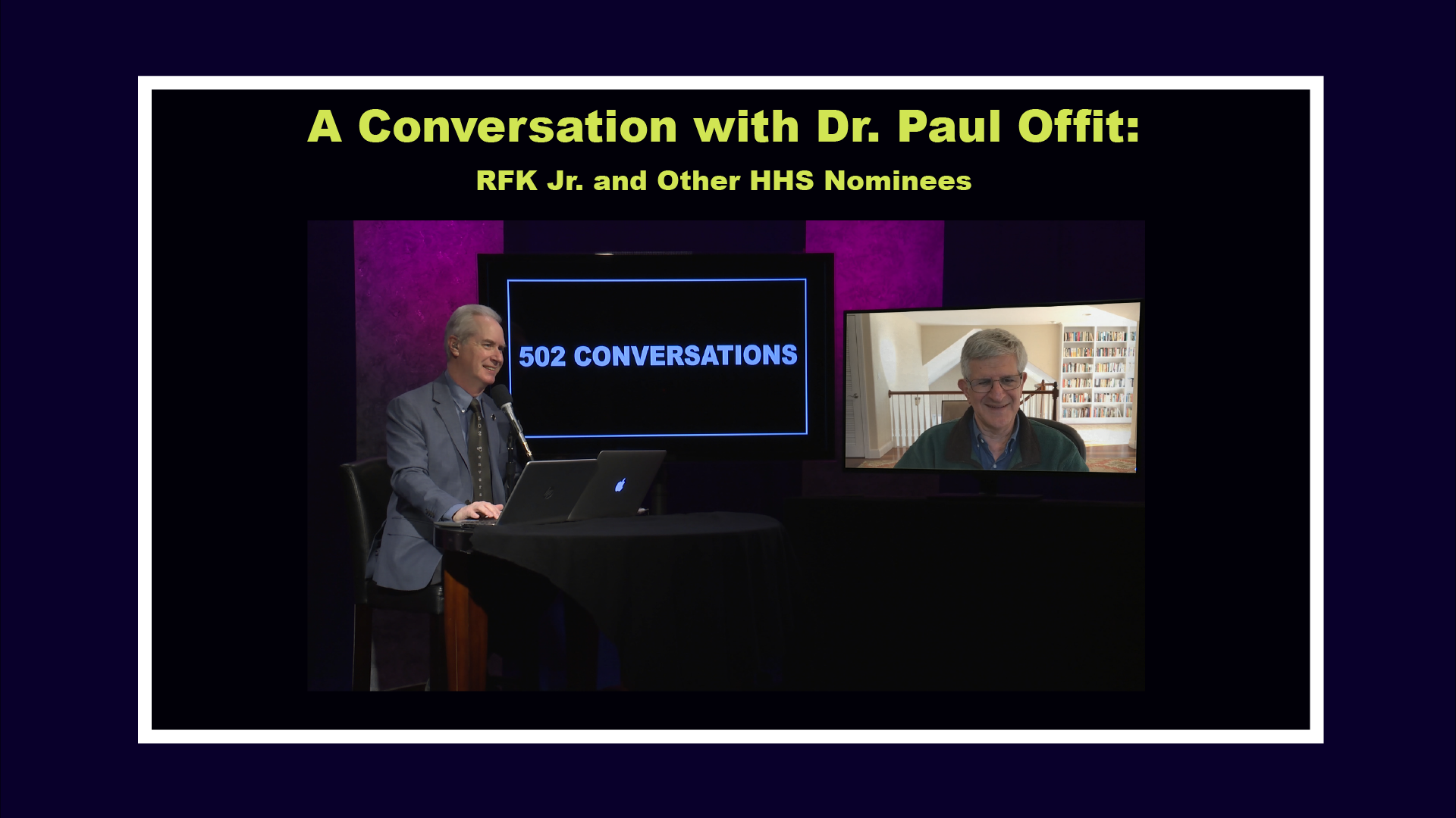Thumbnail image for 502 Conversations with Dr. Paul Offit ~ RFK Jr., Dr. Oz, and other Health and Human Services Nominees
