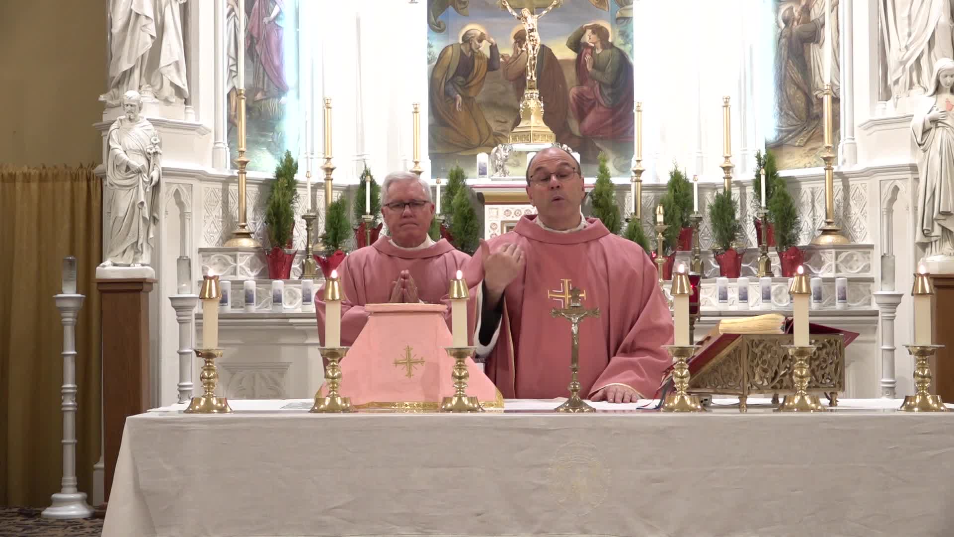 Thumbnail image for THE LITURGY OF THE MASS for SUNDAY, December 15, 2024- St. Mary of The Assumption Church- Dedham