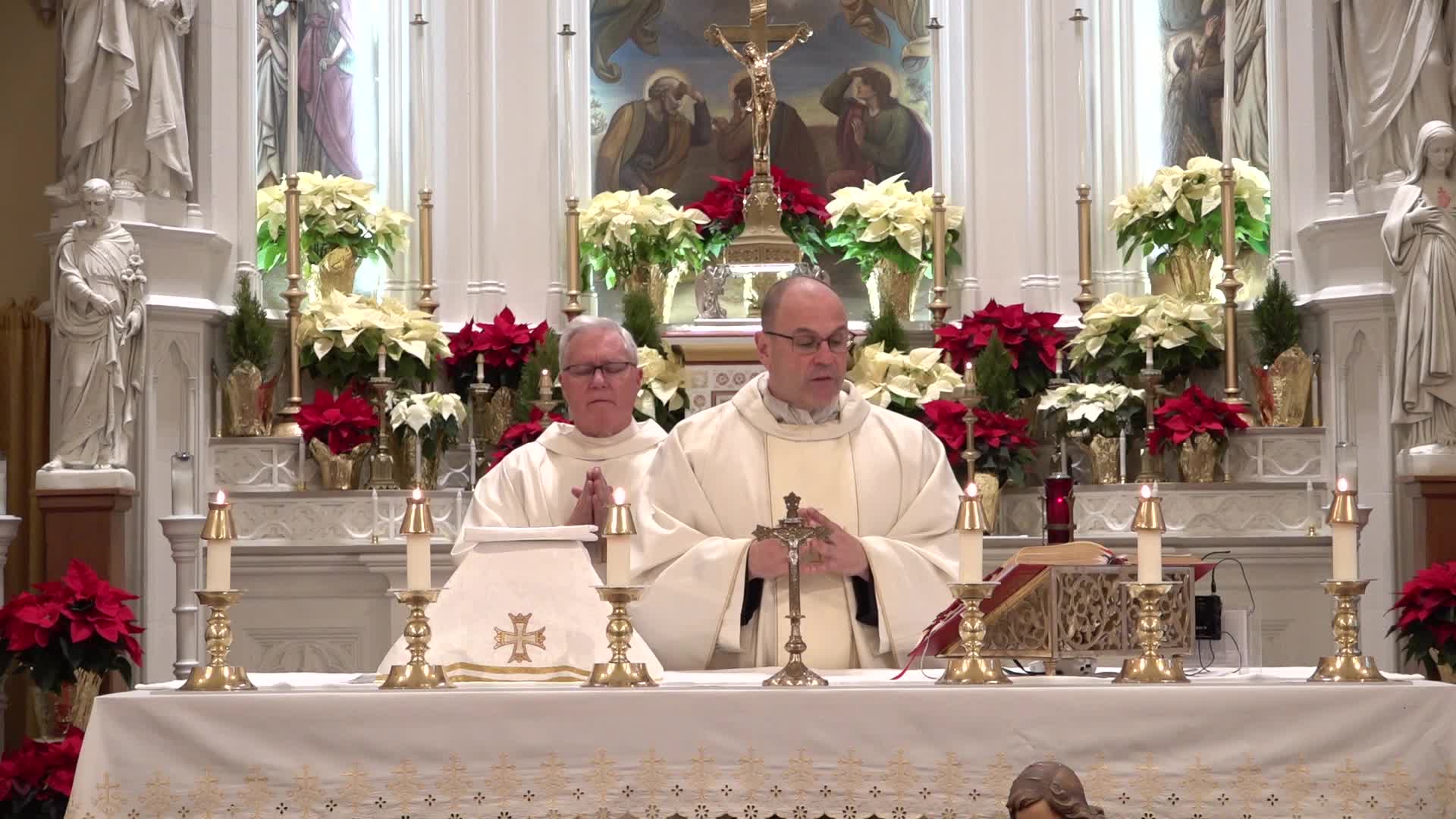 Thumbnail image for THE LITURGY OF THE MASS for Sunday January 12, 2025- St. Mary of The Assumption Church - Dedham