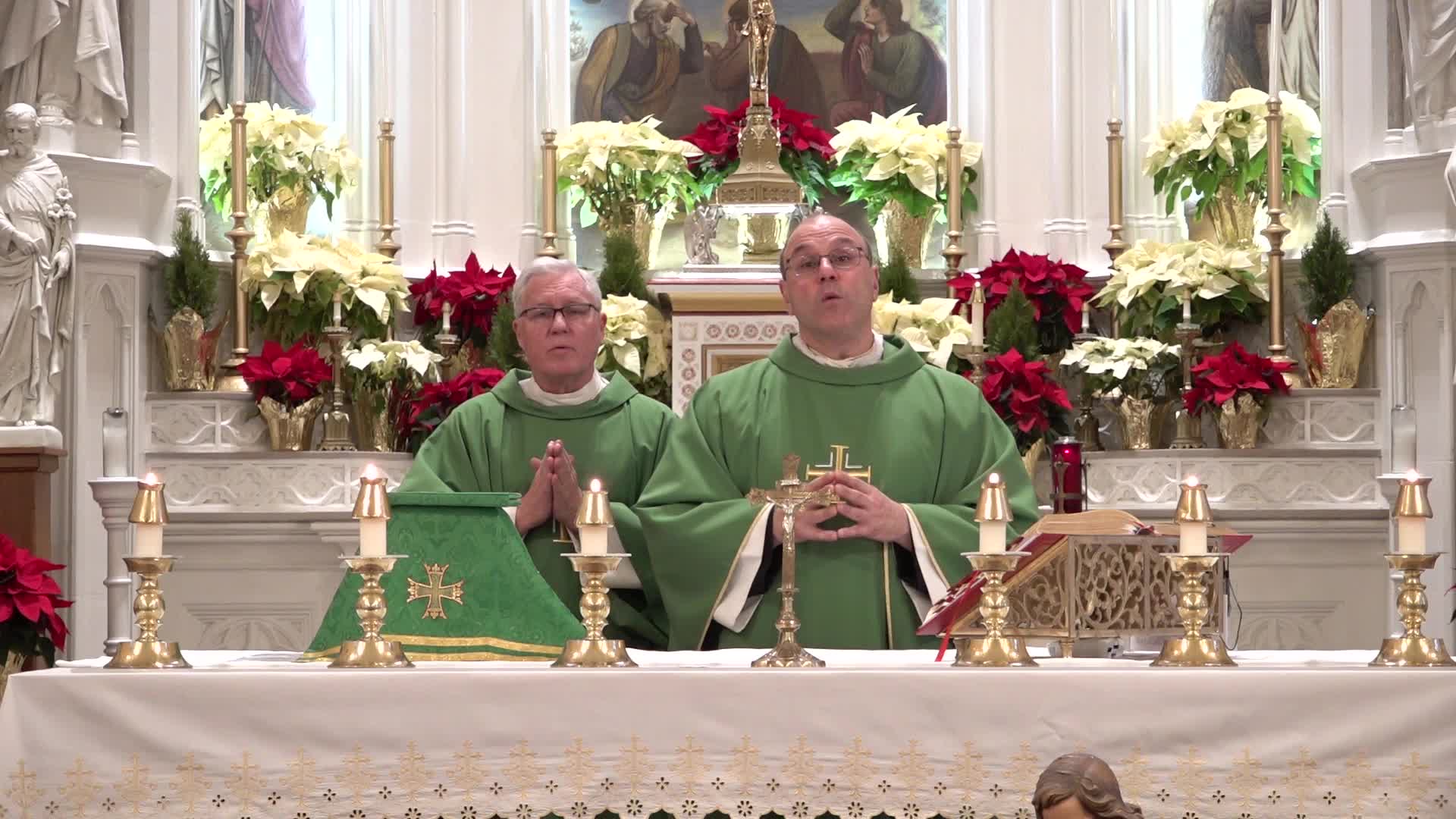 Thumbnail image for THE LITURGY OF THE MASS FOR January 19, 2025 - St. Mary of The Assumption Church - Dedham