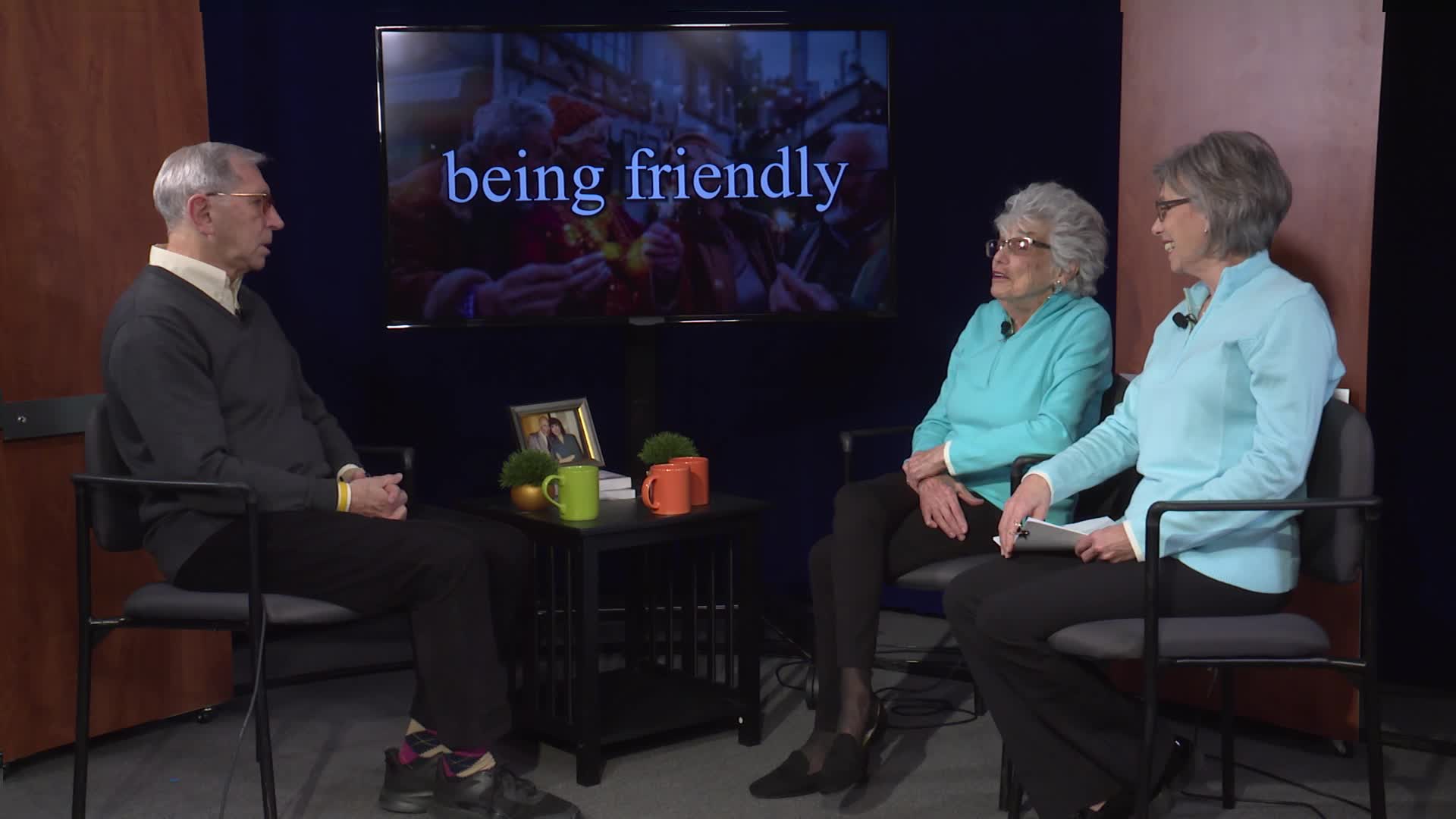 Thumbnail image for For February! BEING FRIENDLY- "SENIOR CENTERING" with Bobbie and Kim