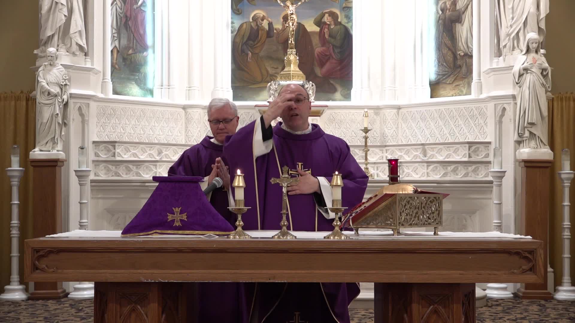Thumbnail image for THE LITURGY OF THE MASS FOR MARCH 9, 2025 - St. Mary of The Assumption Church - Dedham