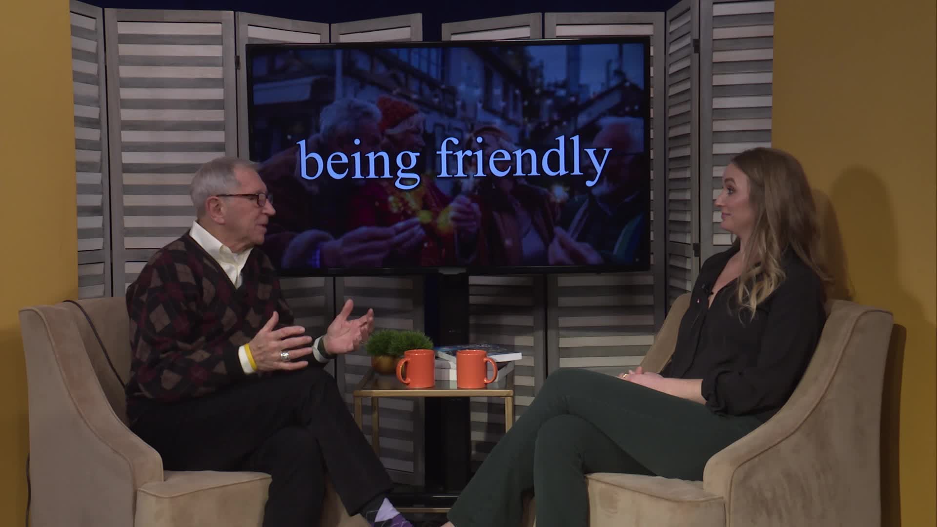 Thumbnail image for NEW! BEING FRIENDLY! Communications Director Amanda Smith and The Retired Men's Club