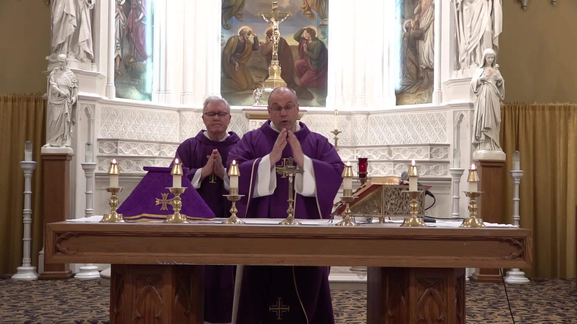 Thumbnail image for The Liturgy of The Mass for Sunday, March 23, 2025- St. Mary of The Assumption Church - Dedham