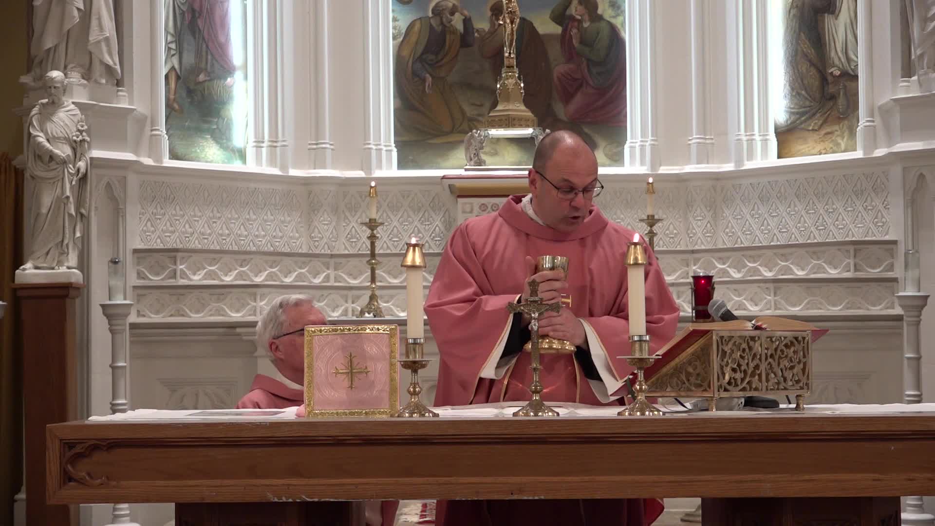 Thumbnail image for THE LITURGY OF THE MASS for Sunday, March 30, 2025 St. Mary of The Assumption Church ~ Dedham
