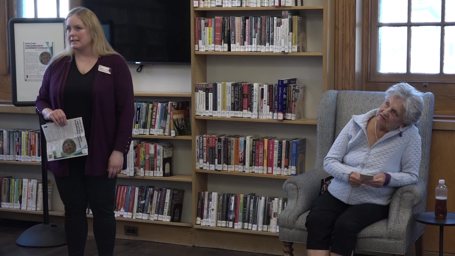 Thumbnail image for NEW! A Dedham Library Lecture ~ "I Am Living with Alzheimer's Disease" with Judith Davis