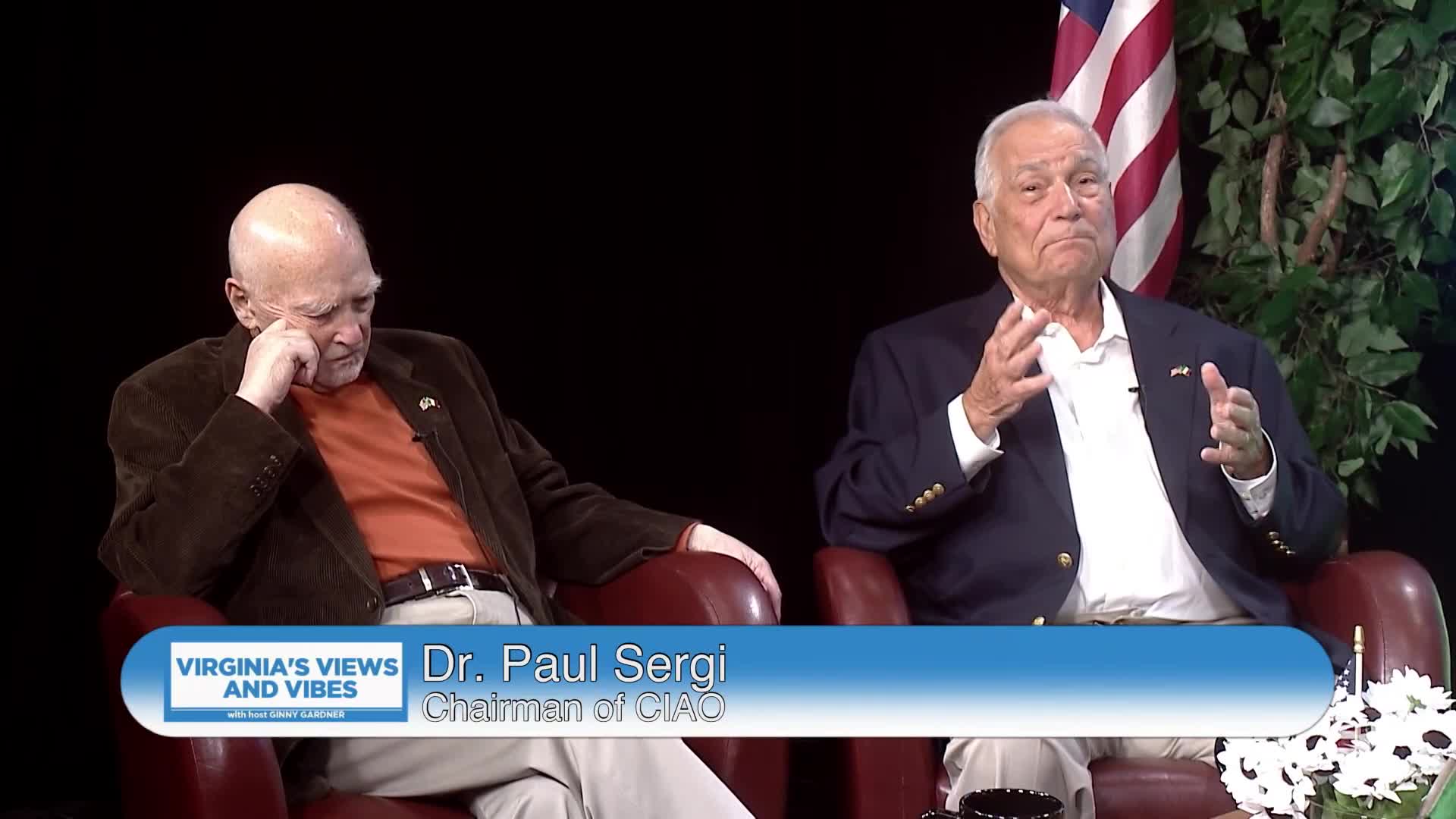 NEW FOR MAY! Virginia's Views and Vibes - "CIAO!"