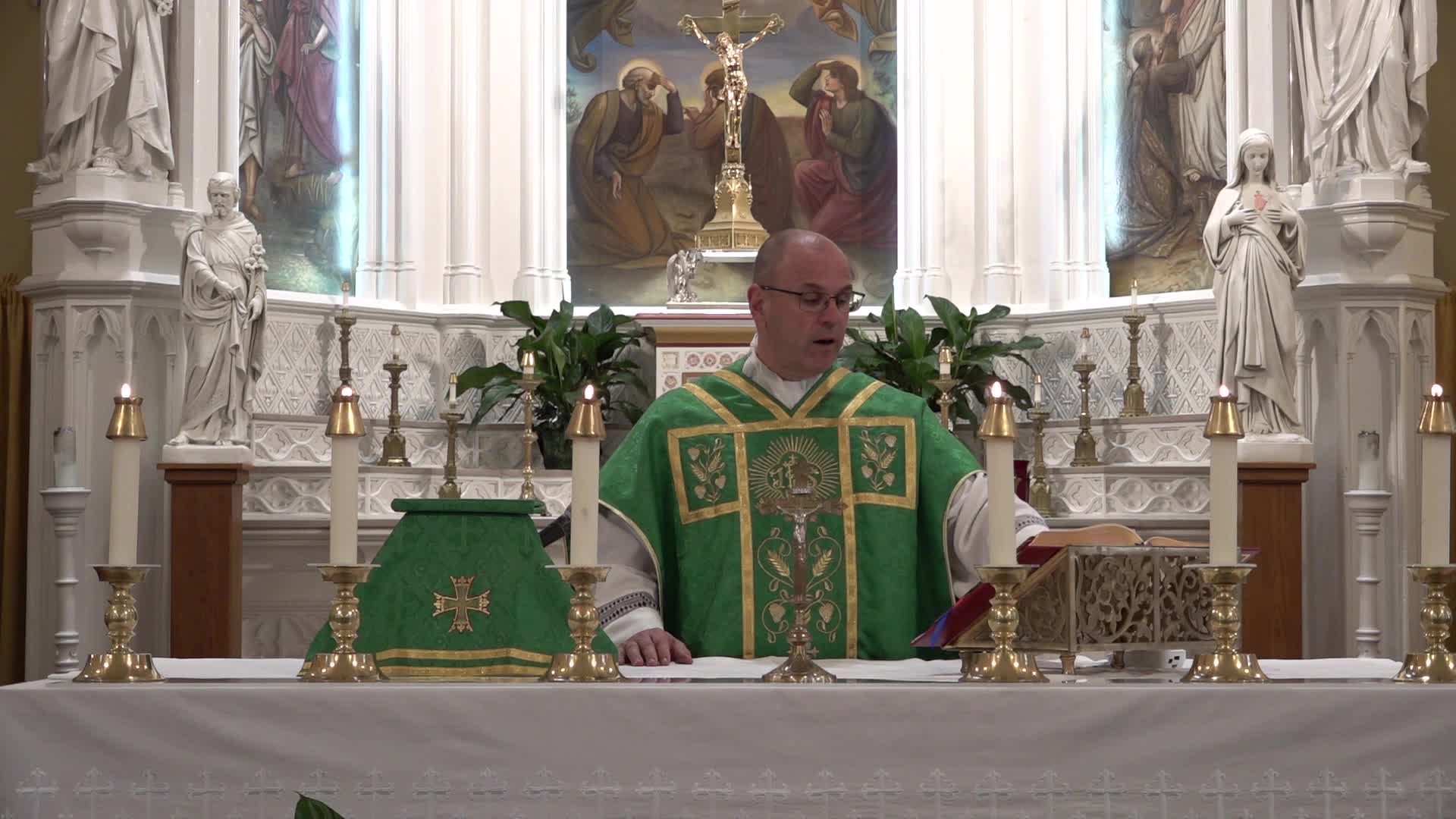 Thumbnail image for THE LITURGY OF THE MASS  - St. Mary of The Assumption Church - Dedham