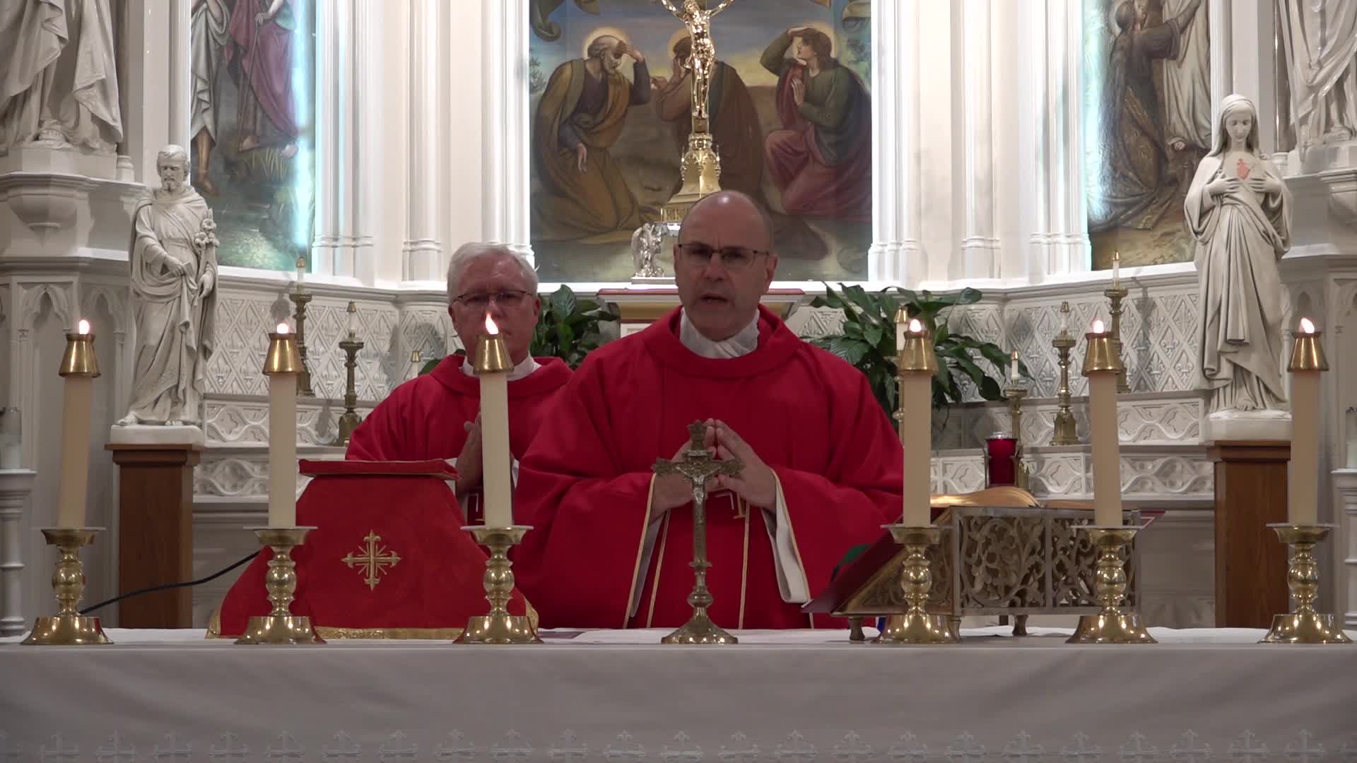 Thumbnail image for THE LITURGY OF THE MASS for SUNDAY SEPTEMBER 14, 2025 -St. Mary of The Assumption Church -  Dedham