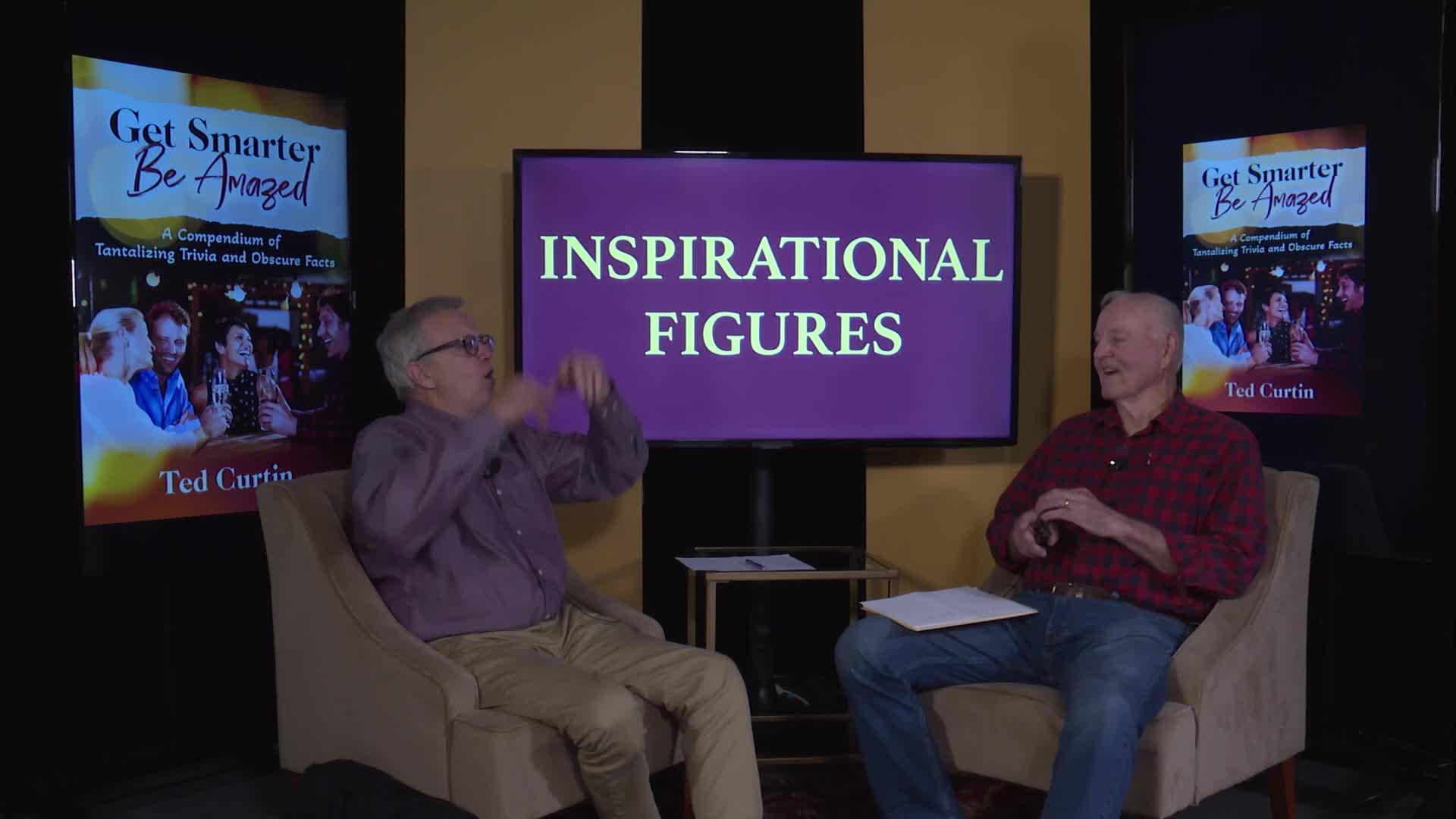 Thumbnail image for THE TED CURTIN TRIVIA SHOW for OCTOBER ~ INSPIRATIONAL FIGURES