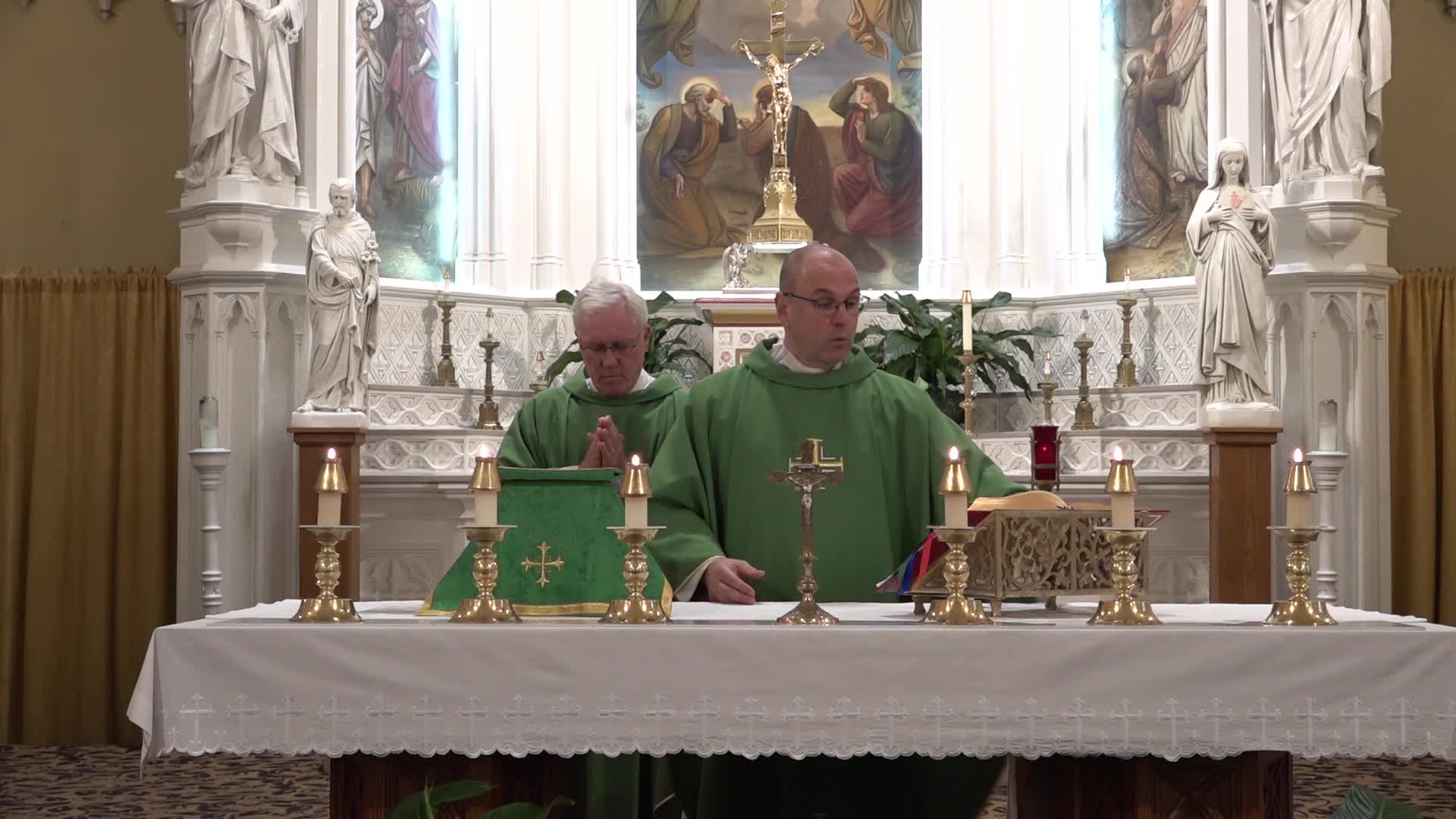 Thumbnail image for THE LITURGY OF THE MASS for October 19, 2025 -St. Mary of The Assumption Church - Dedham