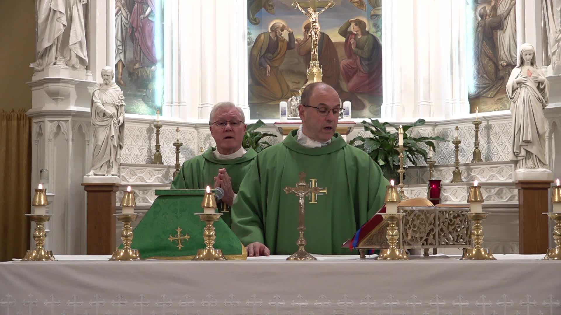 Thumbnail image for THE LITURGY OF THE MASS  - St. Mary of The Assumption Church - Dedham