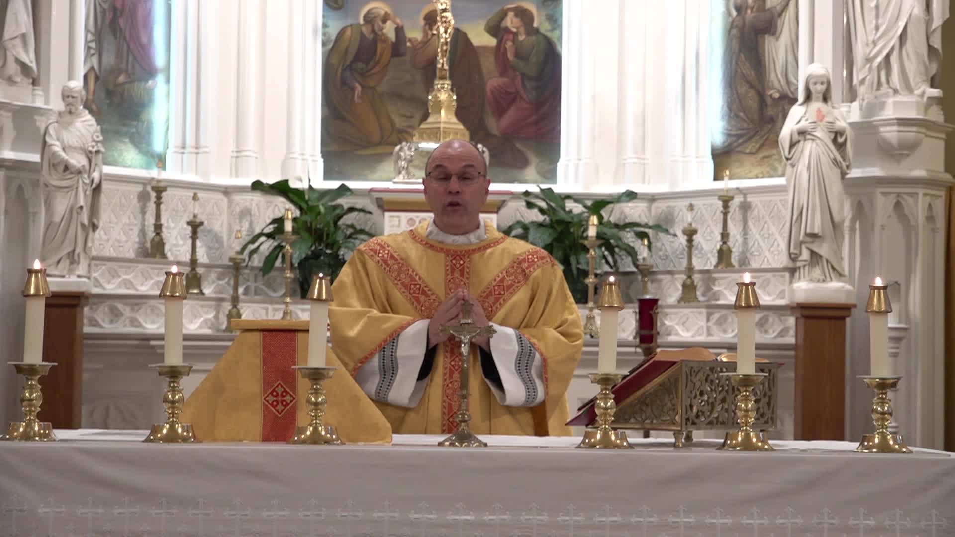 Thumbnail image for THE LITURGY OF THE MASS for SUNDAY November 23, 2025- St. Mary of The Assumption Church