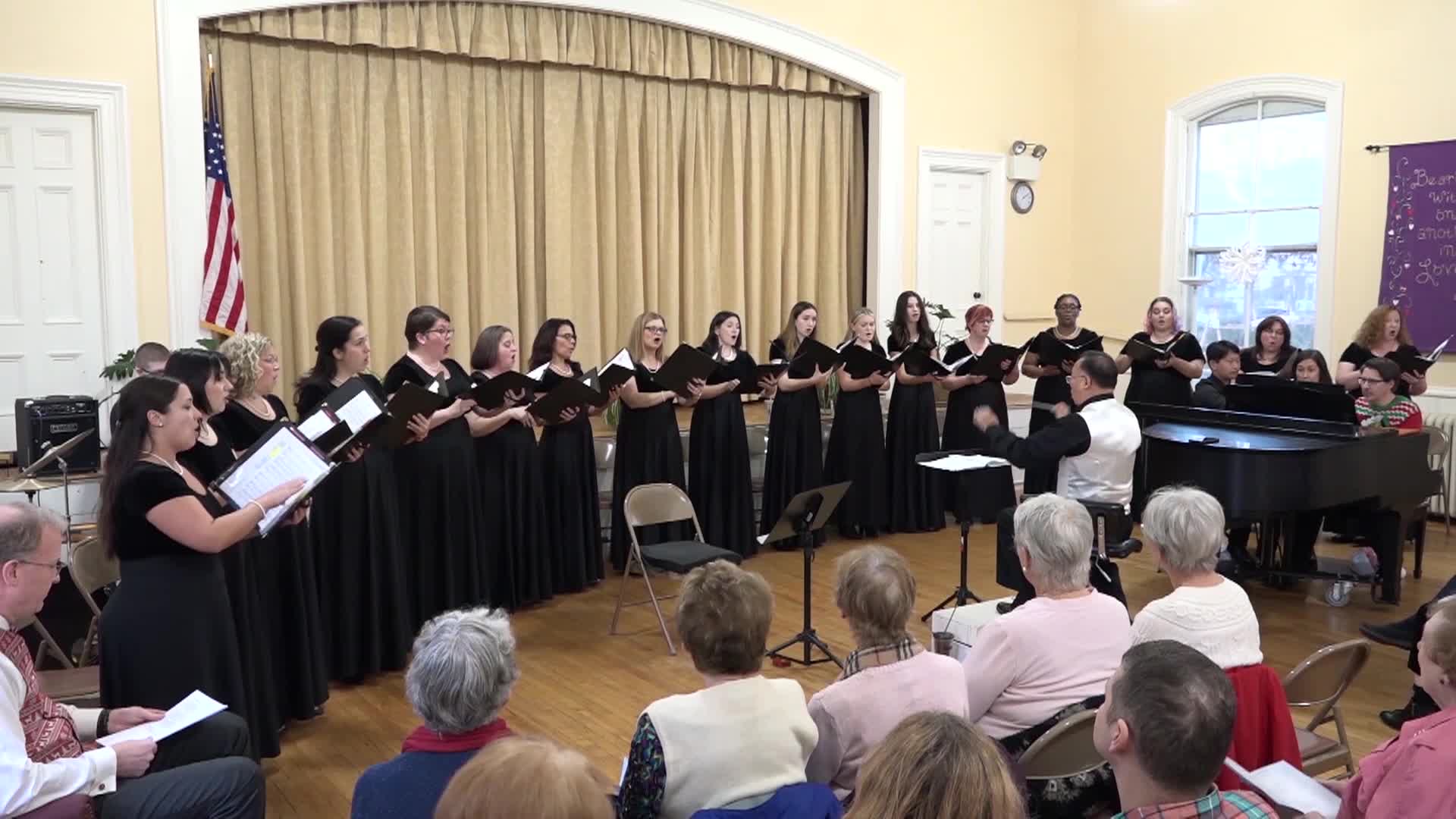 A CHORUS OF HOLIDAY VOICES- EXSULTENT- "Listening to The Snow"