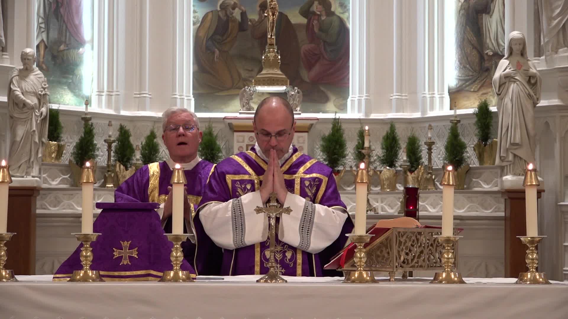 Thumbnail image for THE LITURGY OF THE MASS for SUNDAY, DECEMBER 21, 2025 - St. Mary of The Assumption Church - Dedham