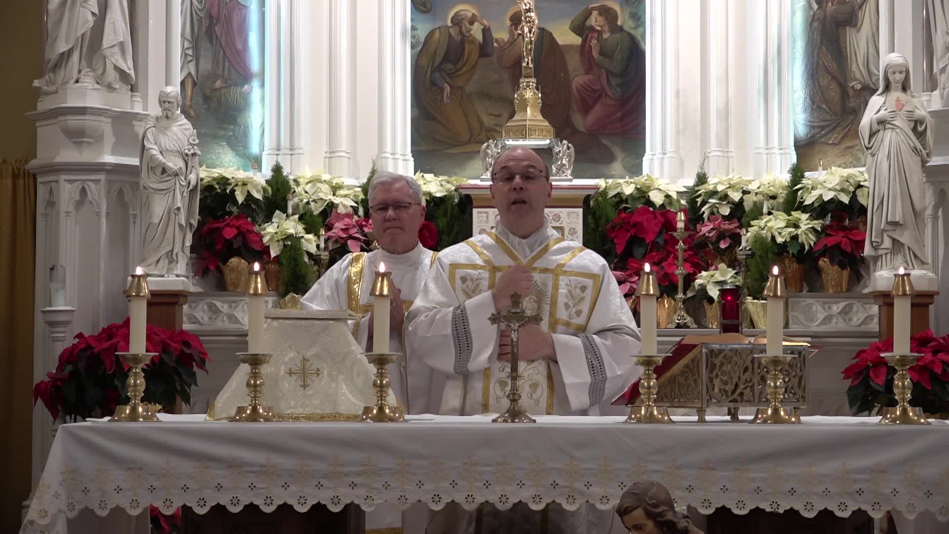 Thumbnail image for THE LITURGY OF THE MASS for SUNDAY December 28, 2025- St. Mary of The Assumption Church
