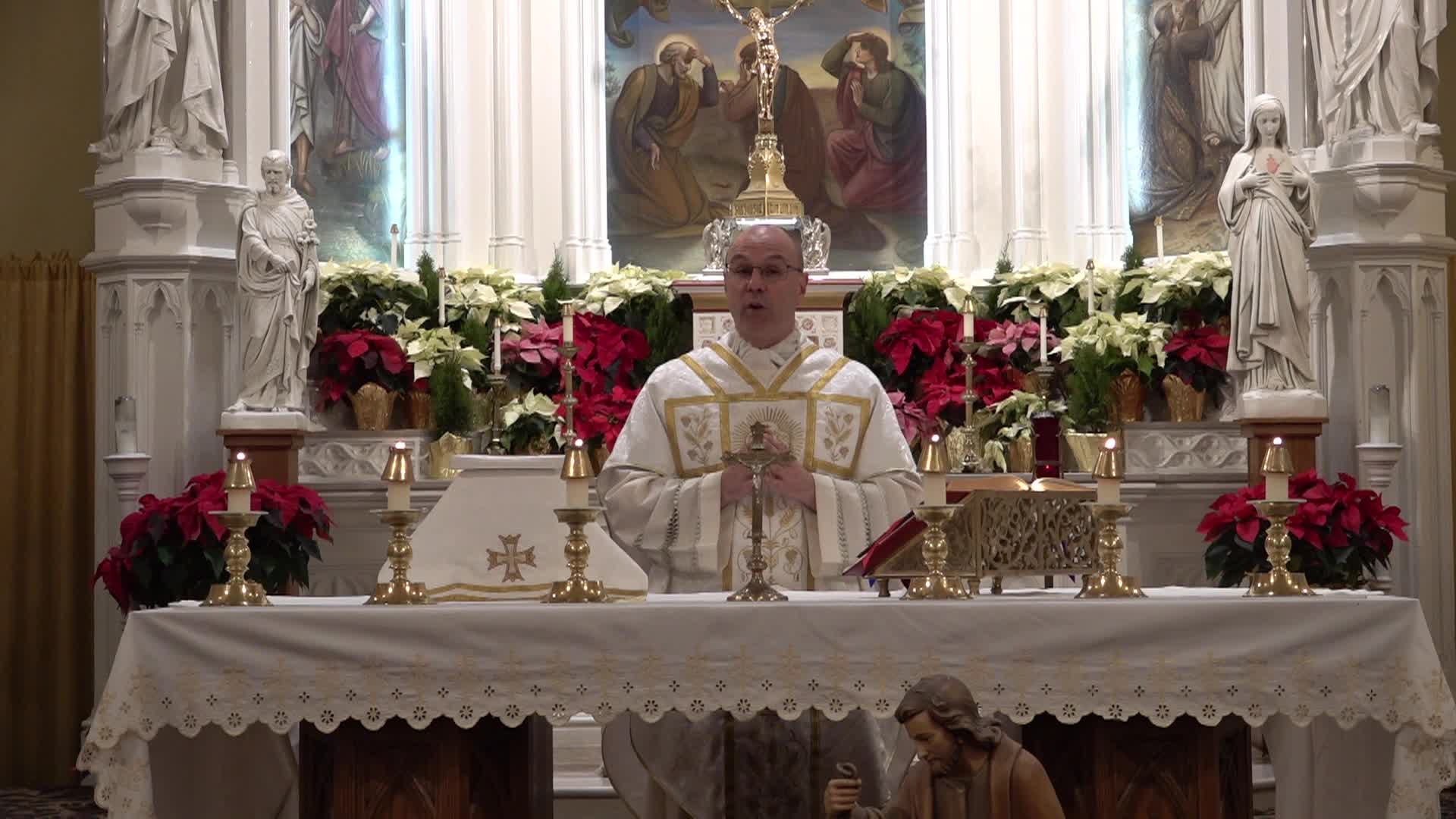 Thumbnail image for THE LITURGY OF THE MASS for SUNDAY January 4, 2026- St. Mary of The Assumption Church - Dedham