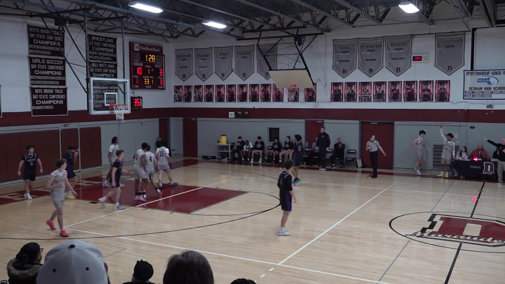 Thumbnail image for DEDHAM BOYS BASKETBALL vs NORTON - January 5, 2026