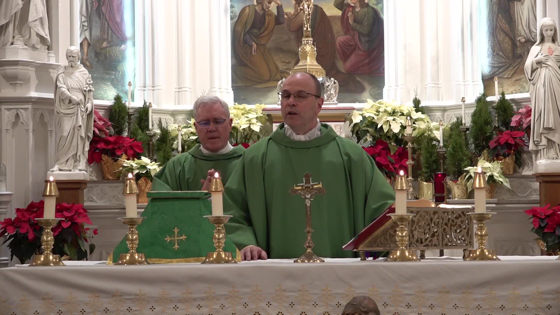 Thumbnail image for THE LITURGY OF THE MASS for SUNDAY, JANUARY  18, 2026 - St. Mary of The Assumption Church - Dedham