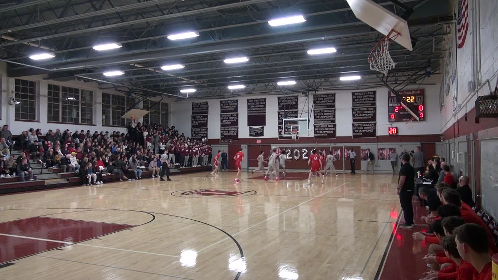 Thumbnail image for  GREAT WIN! Dedham Boys Basketball v Holliston - February 12, 2026