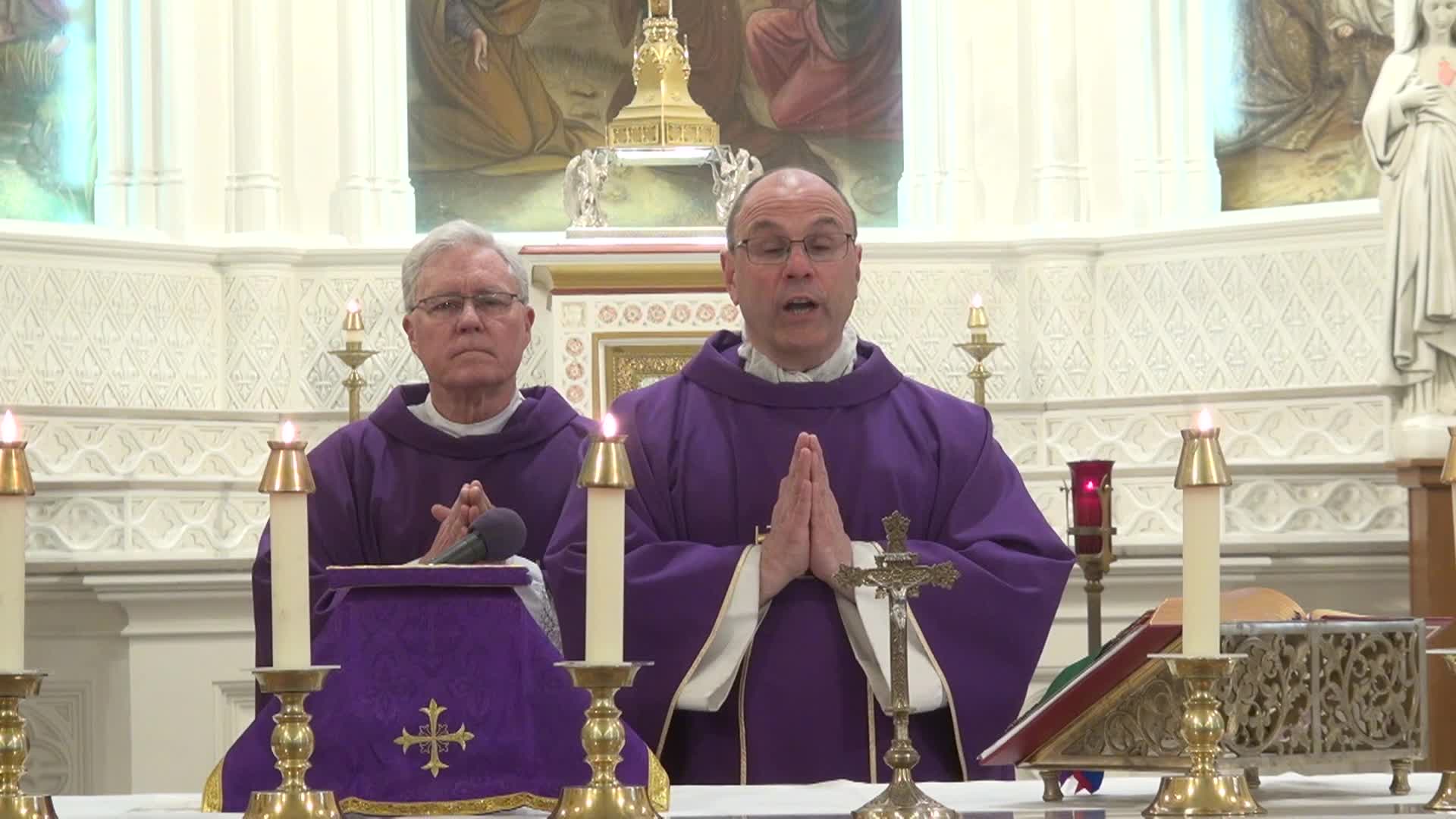 Thumbnail image for THE LITURGY OF THE MASS for SUNDAY, MARCH 8, 2026 - St. Mary of The Assumption Church - Dedham