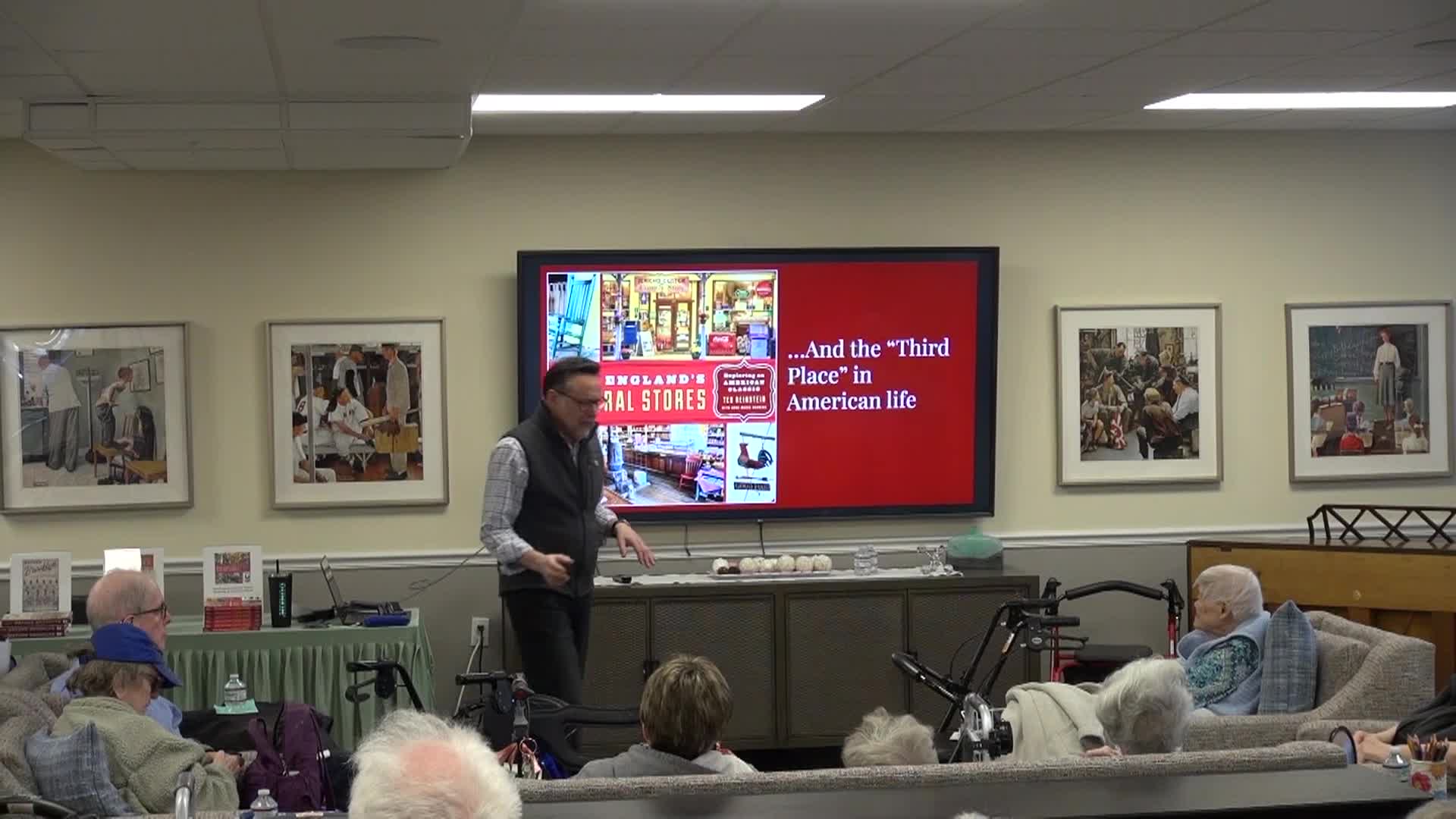 Traditions of Dedham presents ~ Chronicles Ted Reinstein, Author of  "New England's General Stores"