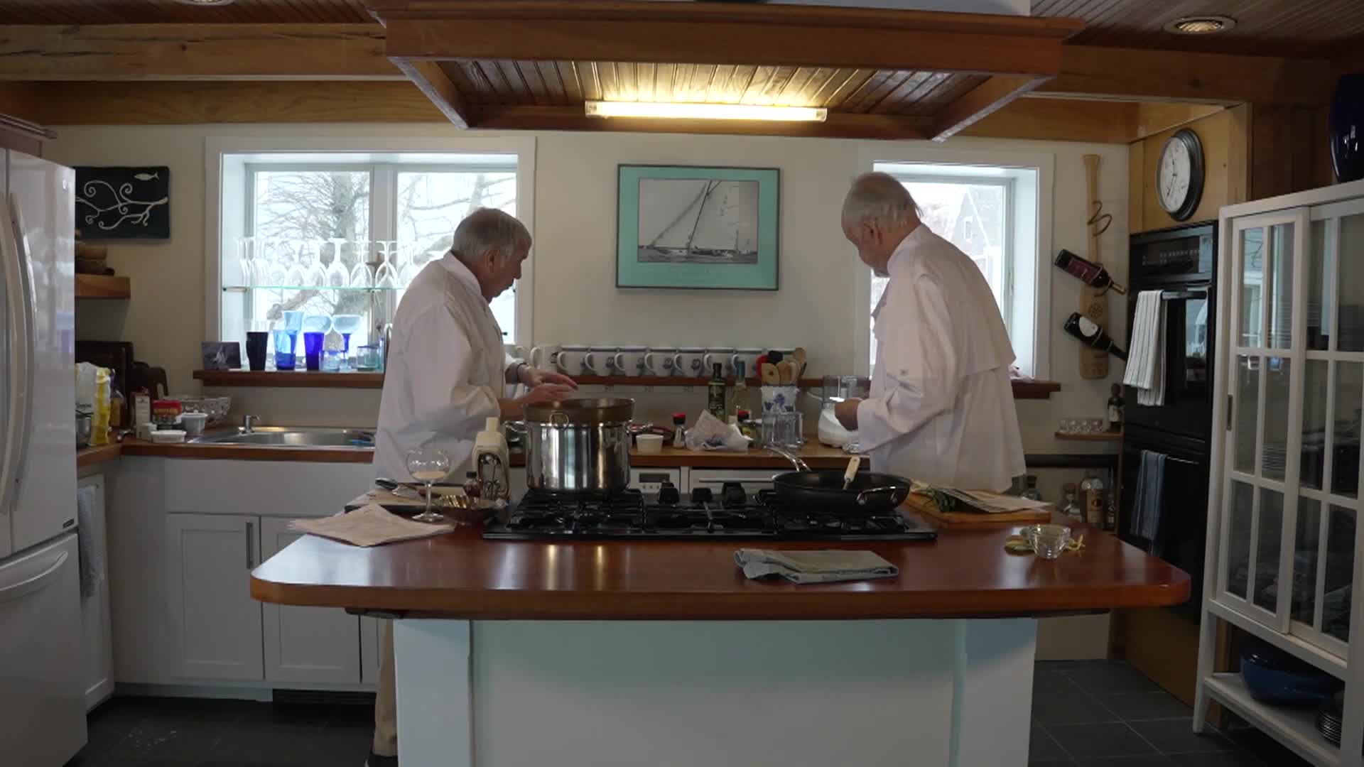 NEW EPISODE! Grumpy Old Men Cooking SOUFFLE and SALMON