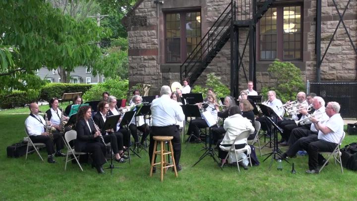 Thumbnail image for THE DEDHAM COMMUNITY BAND "ON THE LAWN" at The Dedham Public Library