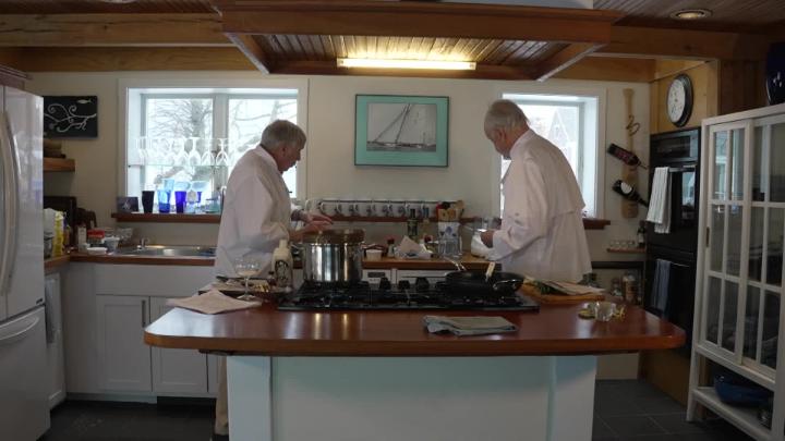 Thumbnail image for NEW EPISODE! GRUMPY OLD MEN COOKING- SALMON and SOUFFLE!