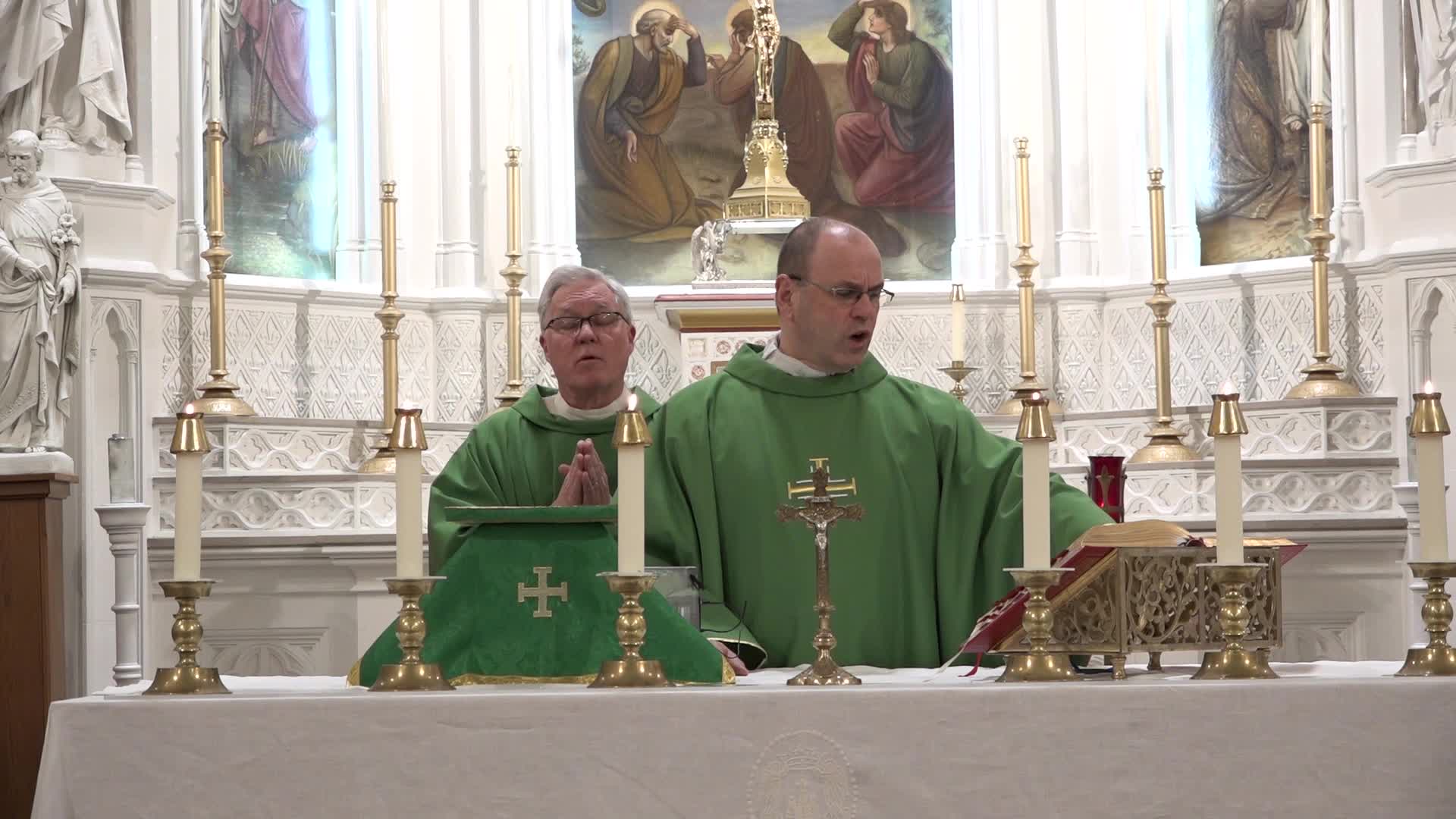 Thumbnail image for THE LITURGY OF THE MASS FOR SUNDAY FEBRUARY 4, 2024-- ST. Mary of The Assumption Church -Dedham